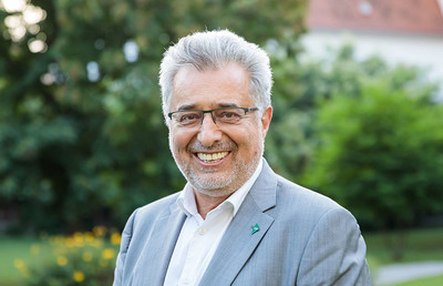 Der neu gewählte KA-Präsident Andreas Gjecaj